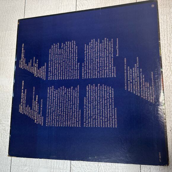 Vintage 1974 The Fantasy Film World of Bernard Herrmann Album Decca Records - Picture 2 of 9